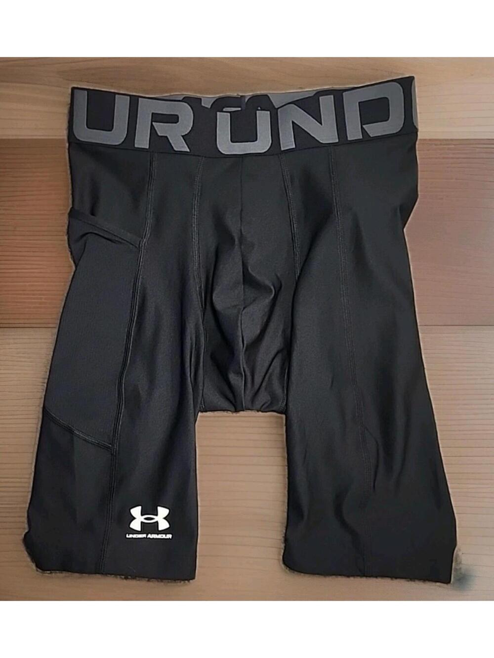 Men's Under Armour HeatGear compression shorts Size Small (111)